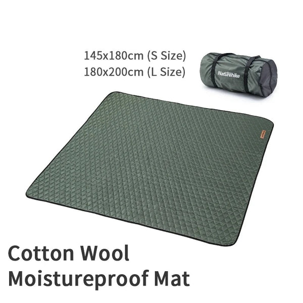 Portable Cotton Wool Mattress for 6-8 Persons-Soft, Moisture-Proof, and Machine Washable