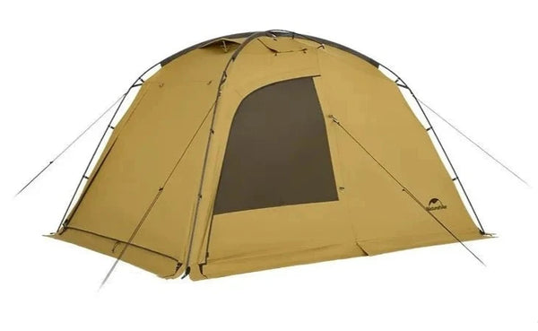 DUNE 7.6 Lightweight Modified Dome Tent - 4-Season, 2-4 Person Waterproof Tent for Outdoor Camping