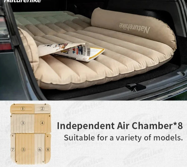 Portable Inflatable Car Bed for 1-2 Persons - ideal for Sleeping in SUV/MPV Rear Seats During Travel or Camping